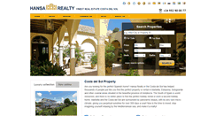 Desktop Screenshot of hansa-realty.com